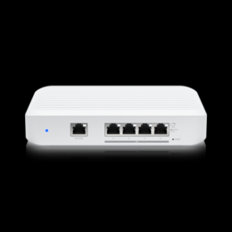 Ubiquiti USW-Flex-XG Managed Switch 4x 10 Gbit/s Ethernet, 1x Gigabit Ethernet (PoE+, zur Stromversorgung)