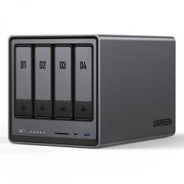 UGREEN DXP4800 32TB Seagate IronWolf NAS-Bundle NAS inkl. 4x 8TB Seagate IronWolf 3,5 Zoll SATA Festplatte