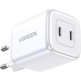 UGREEN Nexode 45W Dual USB-C PD Charger (25W+20W), weiß