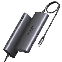 UGREEN Revodok Pro 210 USB-C Dockingstation 10-IN-1 Dual HDMI