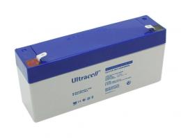 Ultracell Blei Gel Akku UL3.4-6 Anschluss 4,8mm 6V 3,4Ah 3.3-6 bgl. Sealake FM-632 FM632 Graupner 7