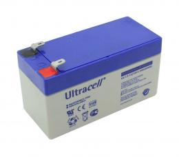 Ultracell UL1.3-12 Akku für Dimeq EKG 503V Anschluss 4,8mm 12V 1,3Ah