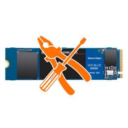 Upgrade 500GB WD Blue SN550 NVMe SSD M.2 2280 PCIe 3.0 x4 inkl. Einbau-Service