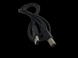 USB 2.0 Kabel A/B Stecker A auf Stecker B 1,50 m - Schwarz