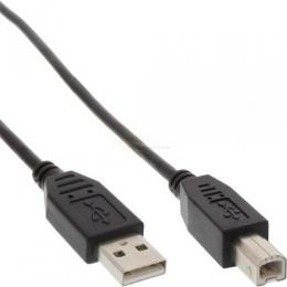 USB 2.0 Kabel A-St. -> B-St.   3m schwarz     