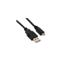 USB 2.0 Kabel A-St. -> Micro B-St.   1m schwarz     