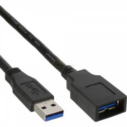 USB 3.0 Verlängerungskabel A-Stecker -> A-Buchse  2m schwarz     