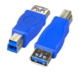 Ein Angebot für USB3.0-Adapter, Buchse A - Stecker B, blau  aus dem Bereich USB Produkte > USB Adapter > USB 3.0 - jetzt kaufen.