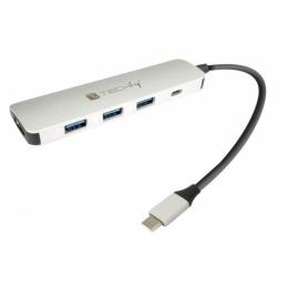 USB3.1 Super Speed Hub 4-Ports, mit USB Typ C Kabel