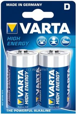 Varta Alkaline D 4920 Mono Futterautomat Le Bistro LR20 MN1300