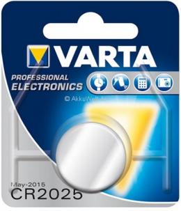 Varta Batterie CR2025 Lithium