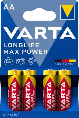 Varta Batterien für LED Lenser P6.2 Advanced Fokus 4706 Maxi-Tech Mignon AA für Blutdruckmessgeräte