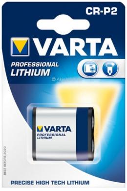 Varta Fotobatterie CR-P2 CRP2P Professional Lithium Varta 6204