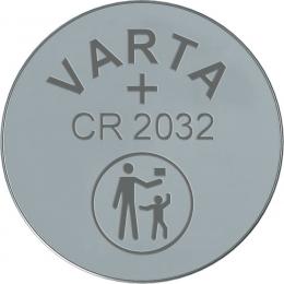 VARTA Lithium-Knopfzelle CR2032, 3 V, 220 mAh