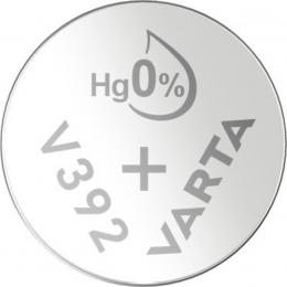VARTA Silberoxid-Knopfzelle V392/SR41, 1,55 V, 38 mAh
