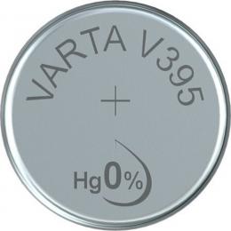VARTA Silberoxid-Knopfzelle V395/SR57, 1,55 V, 38 mAh