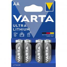 VARTA ULTRA LITHIUM AA Blister 4