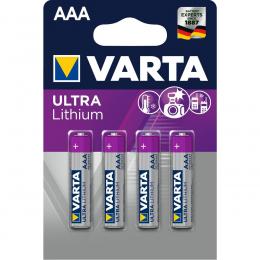 VARTA ULTRA LITHIUM AAA Blister 4