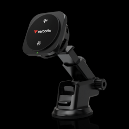 VERBATIM Charge ´n´ Drive Qi2 - magnetisches kabelloses Autoladegerät