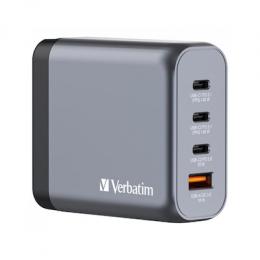 VERBATIM GNC-140 GaN Netzladegerät 4 Port 140W USB A/C