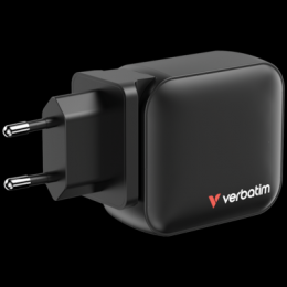 Verbatim Mini-GaN-Ladegerät 100W 3 Anschluss