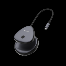 VERBATIM Share My Screen USB-C kabelloser Display Adapte B-Ware mit Hub WDA-02