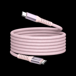 VERBATIM Sync & Charge USB-C zu USB-C 100W Magnetkabel 120 cm - pink