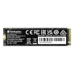 Verbatim Vi5000 SSD 2TB M.2 2280 PCIe Gen4 B-Ware Internes Solid-State-Module