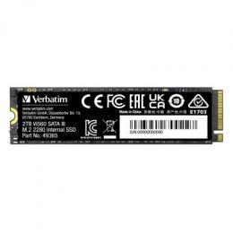 Verbatim Vi560 S3 SSD 2TB M.2 2280 SATA Internes Solid-State-Module