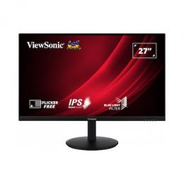 ViewSonic VG2709-2K-MHD-2 LED Office Monitor 68,58 cm (27 Zoll) Schwenk und höhenverstellbar mit superschmalem Rahmen, QHD, 16:9, 4ms, IPS, 350cd/m²,