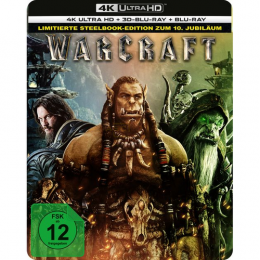 Warcraft: The Beginning  SteelBook    (4K-UHD+Blu-ray+3D-Blu-ray)