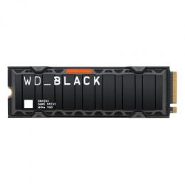 WD_BLACK SN850X NVMe SSD mit Kühlkörper 2TB M.2 2280 PCIe Gen4 Internes Solid-State-Module