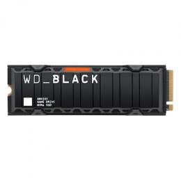 WD_BLACK SN850X NVMe SSD mit Kühlkörper 2TB M.2 2280 PCIe Gen4 Internes Solid-State-Module