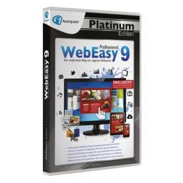 WebEasy 9 Professional Vollversion DVD-Box Platinum Edition  
