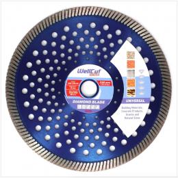 WellCut Diamond Blade Diamant Trennscheibe 230 x 22,2 mm Universal Turbo ( 888 230 / 22 )