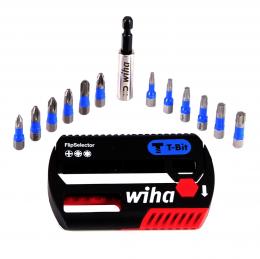 Wiha SB 7947T-906 FlipSelector T-Bit 25 mm Phillips, Pozidriv, TORX® 13-tlg. 1/4