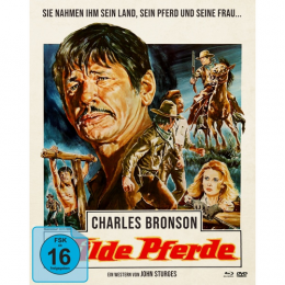 Wilde Pferde (Charles Bronson)      (Mediabook C, 2 Blu-rays+DVD)