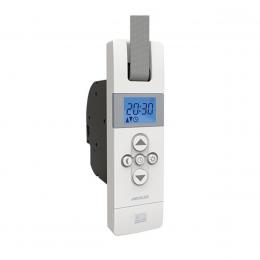 WIR Elektronik elektronischer Akku-Unterputz-Gurtwickler eWICKLER eW420, 17-23 mm Gurtband, Display