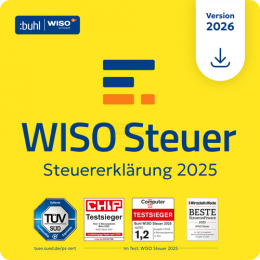 WISO Steuer 2026  ESD   1 Benutzer  (Steuerjahr 2025) (Download)