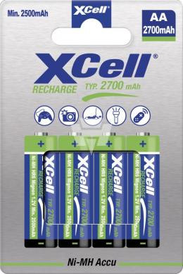 XCell Akku X2700 B4 Mignon AA Akku