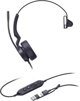 Yealink Headset UH44 Mono USB-C/A