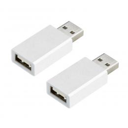ZOGI 2er-Spar-Set - USB-Datenblocker RXD-108A, Daten-Sync-Blocker für Smartphones und Tablets