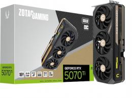 ZOTAC GAMING GeForce RTX 5070 Ti SOLID OC - 16GB GDDR7, HDMI, 3x DP