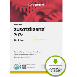 Zusatzlizenz fr Lexware 2025 Pro/Premium Abonnement Lizenz   1 Benutzer 1 Jahr (Download)